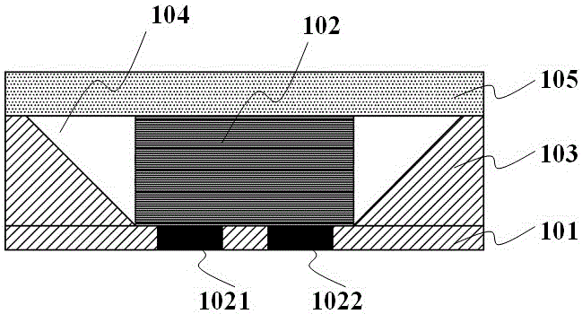 Light emitting diode packaging structure