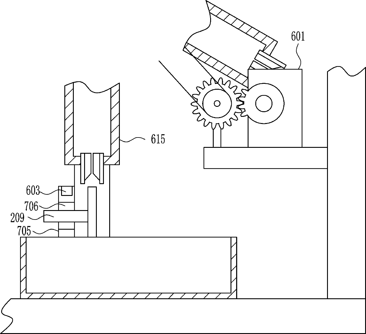 Medical medicinal liquid preparing mixing and stirring equipment with independent stirring container