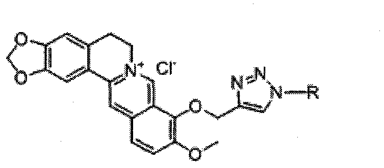 Synthesis of berberine derivatives and application of berberine derivatives in preparing anti-tumor drug and anti-tumor drug composition in combination with adriamycin