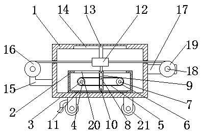 Fabric drying device