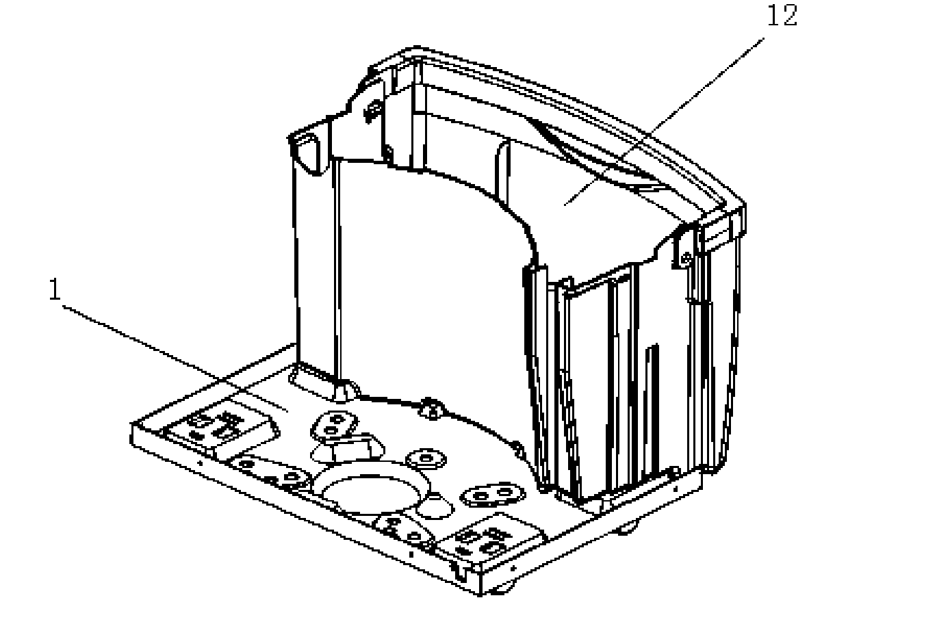 Water receiving disc of dehumidifier