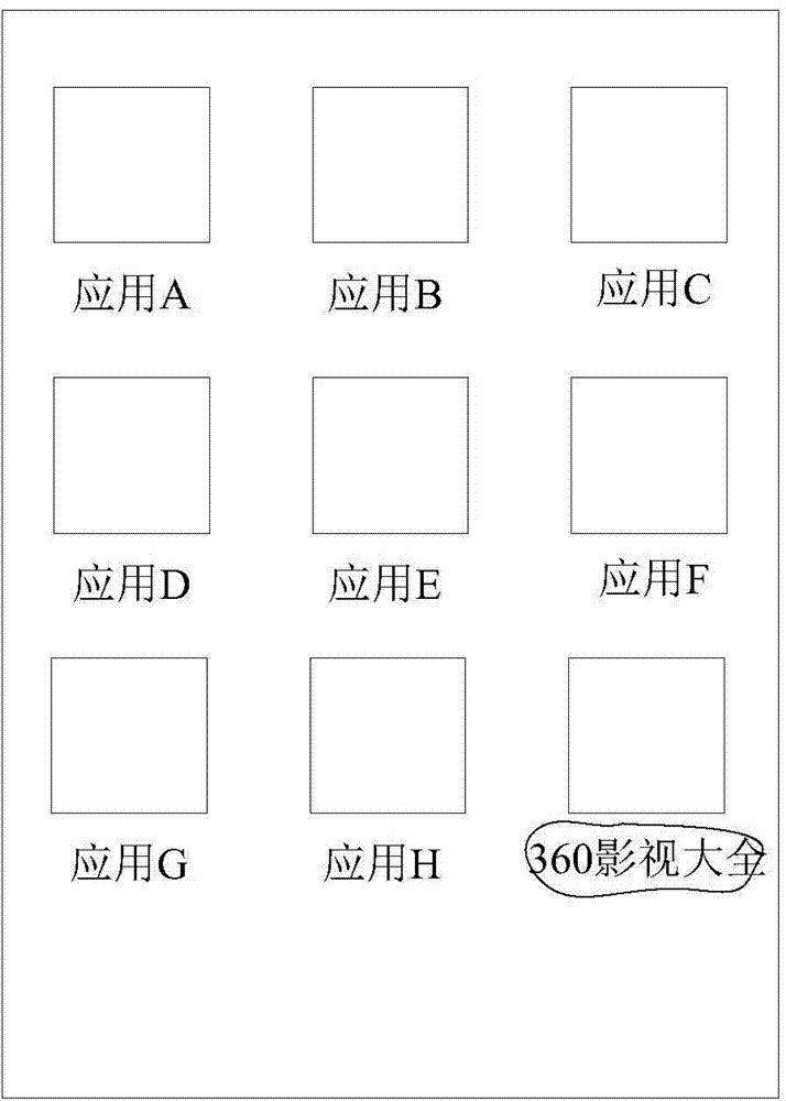 Terminal and touch operation-based searching method