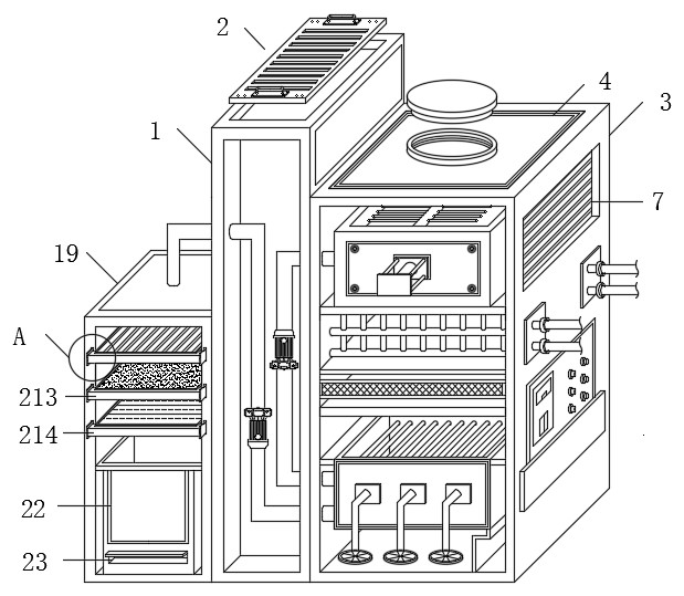 Intelligent fine sorting and boxing device for agricultural products and sorting and boxing method