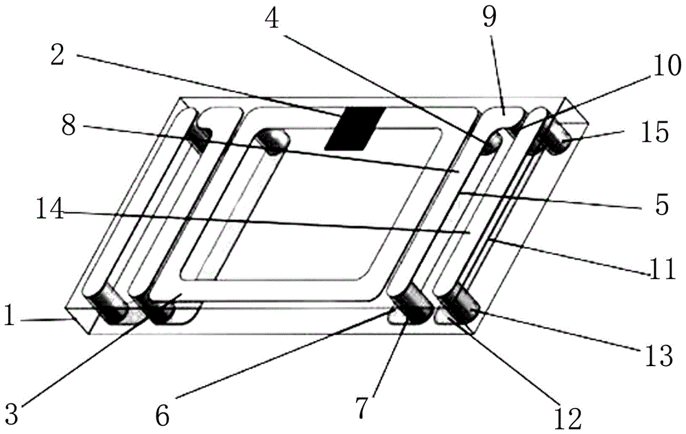 Via hole bent miniaturized PCB_RFID antenna