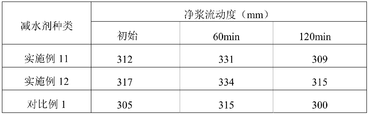 Amphoteric monomer and amphoteric polycarboxylic acid water reducer