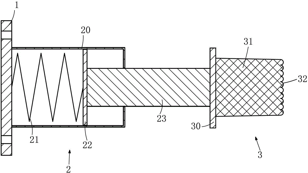 Composite buffer for crane