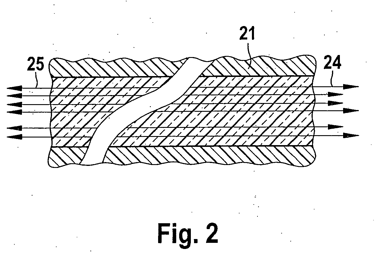 Fiber optic sensor head and interferometric measuring system