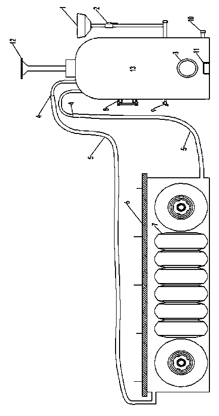 Method and equipment for vulcanizing waste tires with low energy consumption and under normal pressure