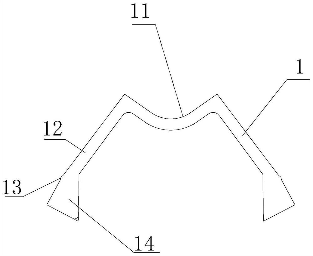 Production method of anti-skid corrosion-resistant pre-buried channel