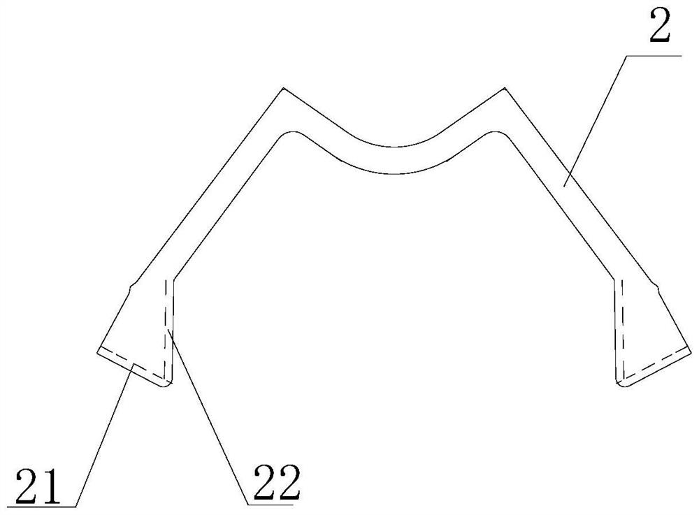 Production method of anti-skid corrosion-resistant pre-buried channel