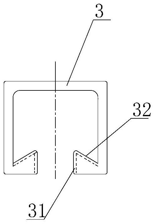 Production method of anti-skid corrosion-resistant pre-buried channel