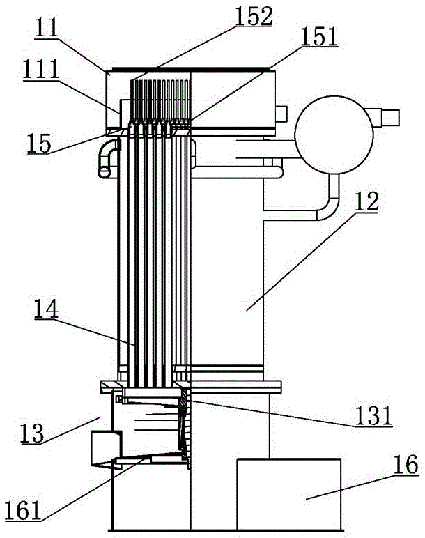 Freshwater/seawater dual-purpose tubular ice ice maker and its ice-making process