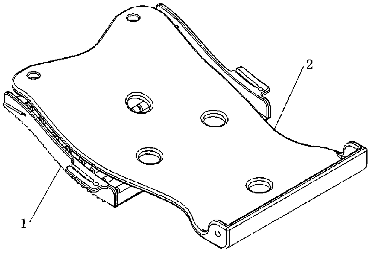 A collision protection device for a power battery pack