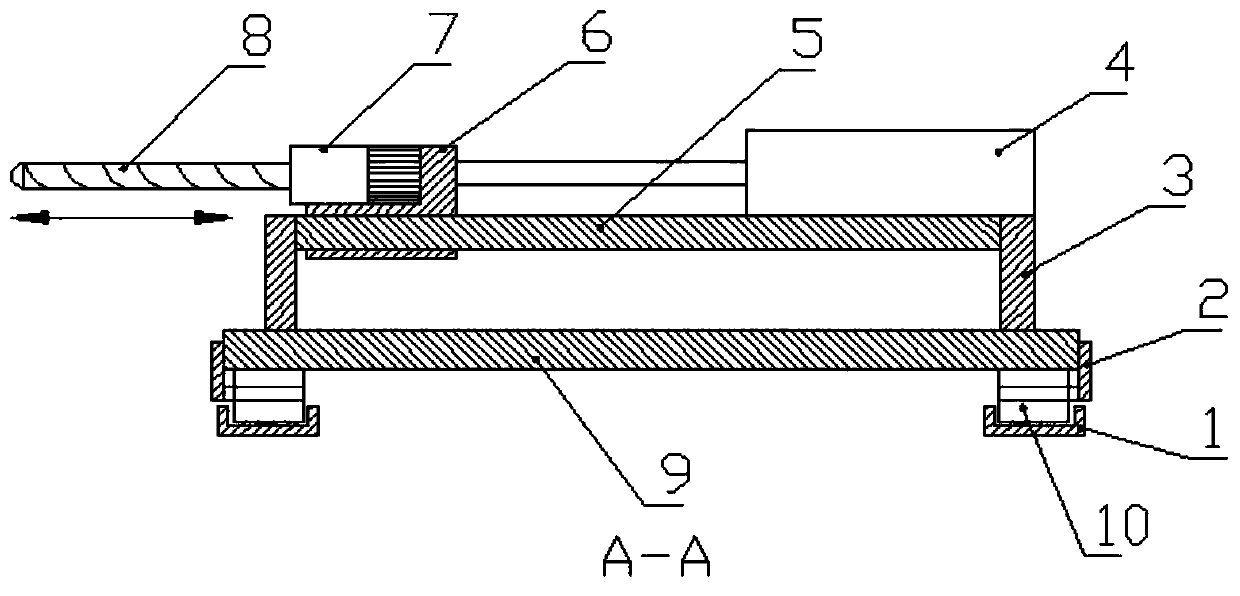 Earth excavation tool for subsurface tunnel and earth excavation method of earth excavation tool