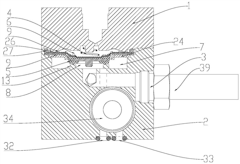 Valve structure and electromagnetic valve device