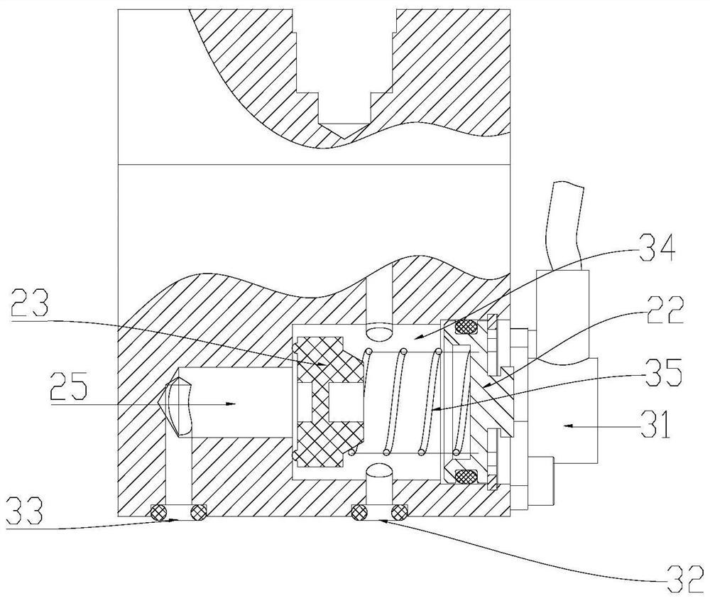 Valve structure and electromagnetic valve device