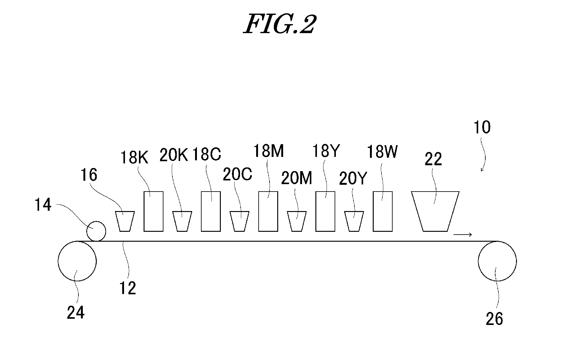 Inkjet recording method and printed material