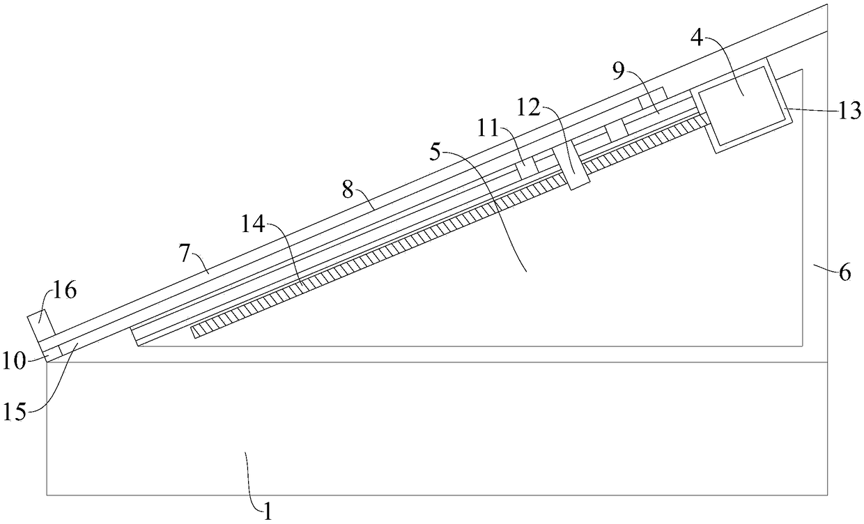 Intelligent garage with overhead telescopic type shielding mechanism