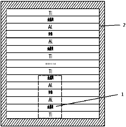 A preparation method of a network structure toughened biomimetic composite material structure