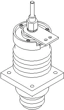 Novel SF6 insulated vacuum load switch cabinet