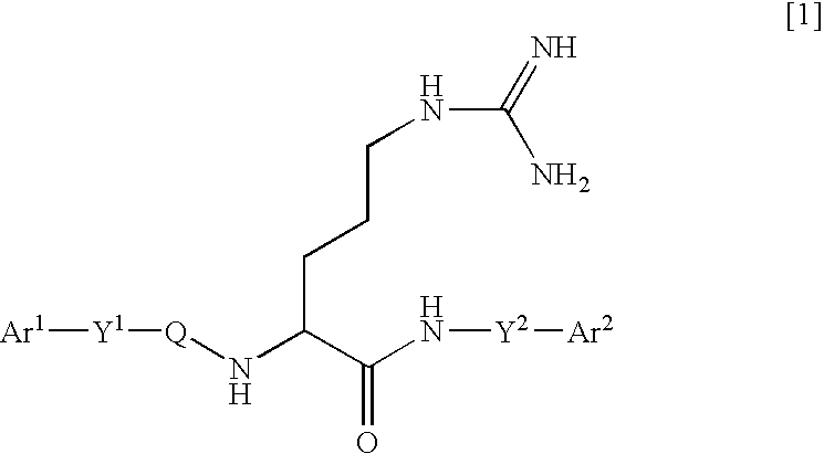 Arginine derivatives