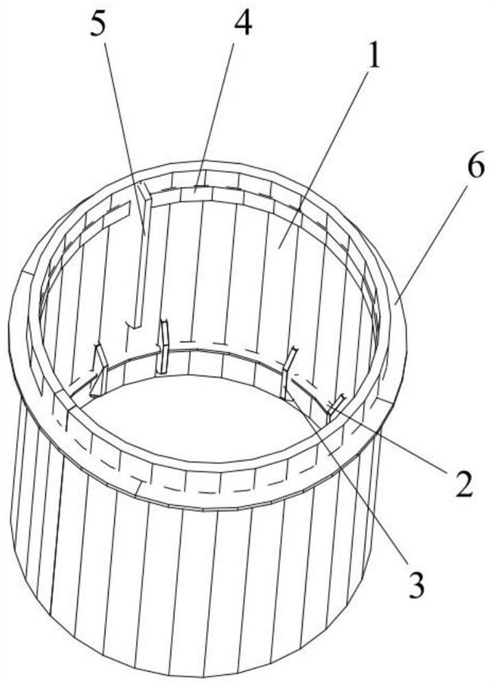 Seawater lifting pipe and manufacturing method thereof