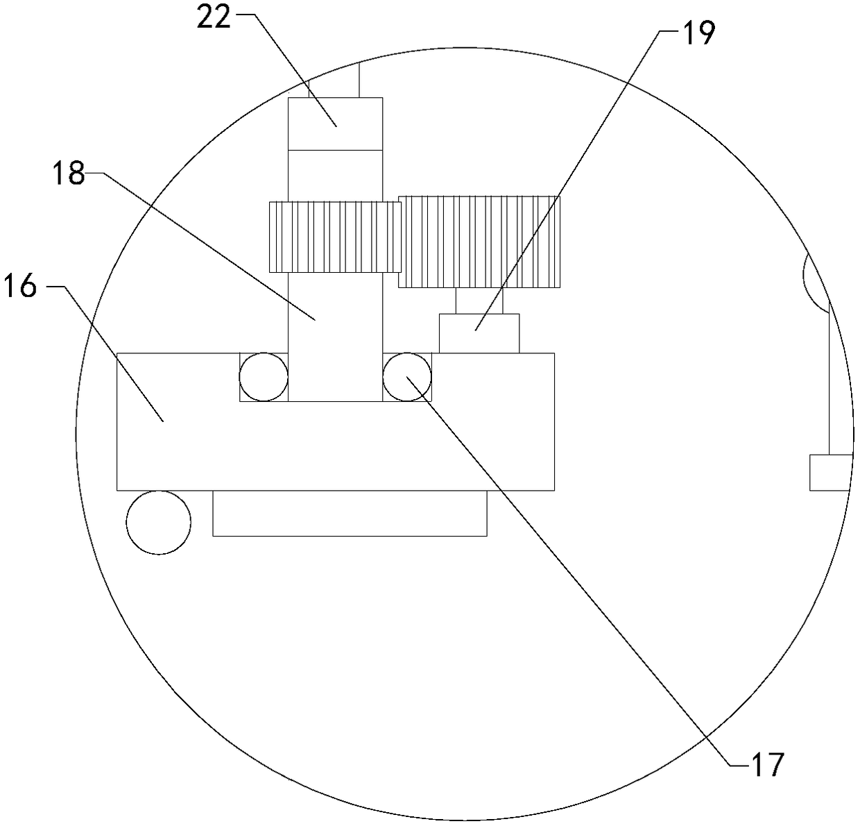 Positioning device for mobile phone touch screen and face shell