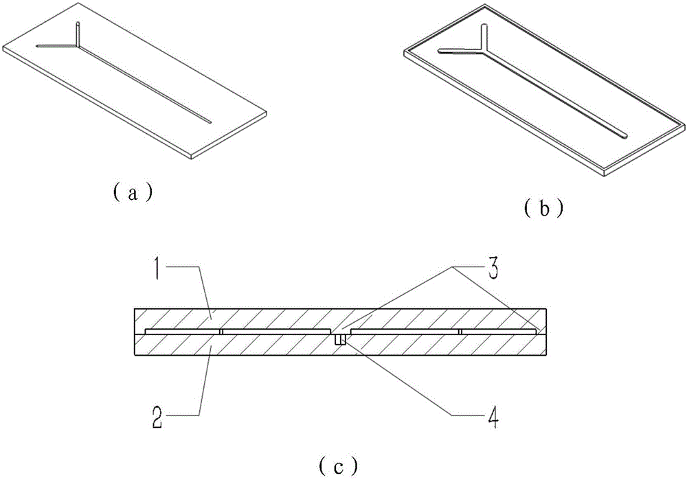 Ultrasonic-bonded micro-fluidic chip and preparation method thereof