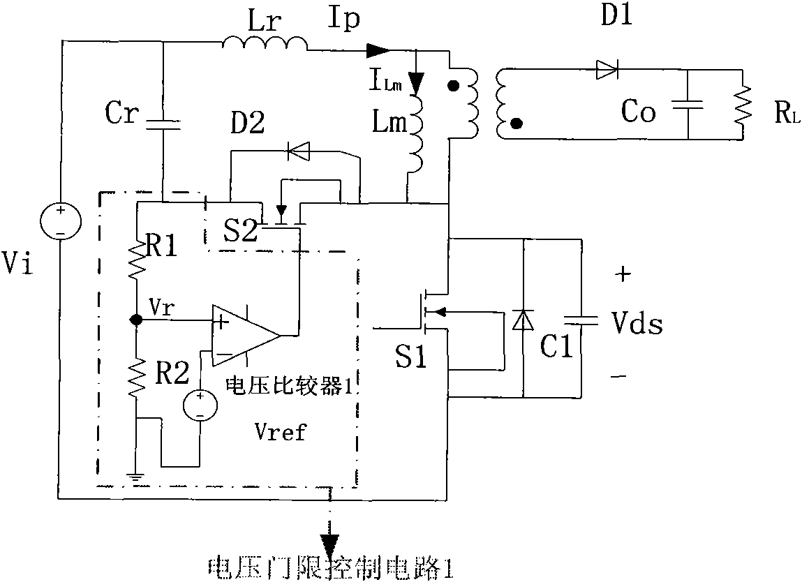 Control method for auxiliary switching tube of active clamp flyback converter