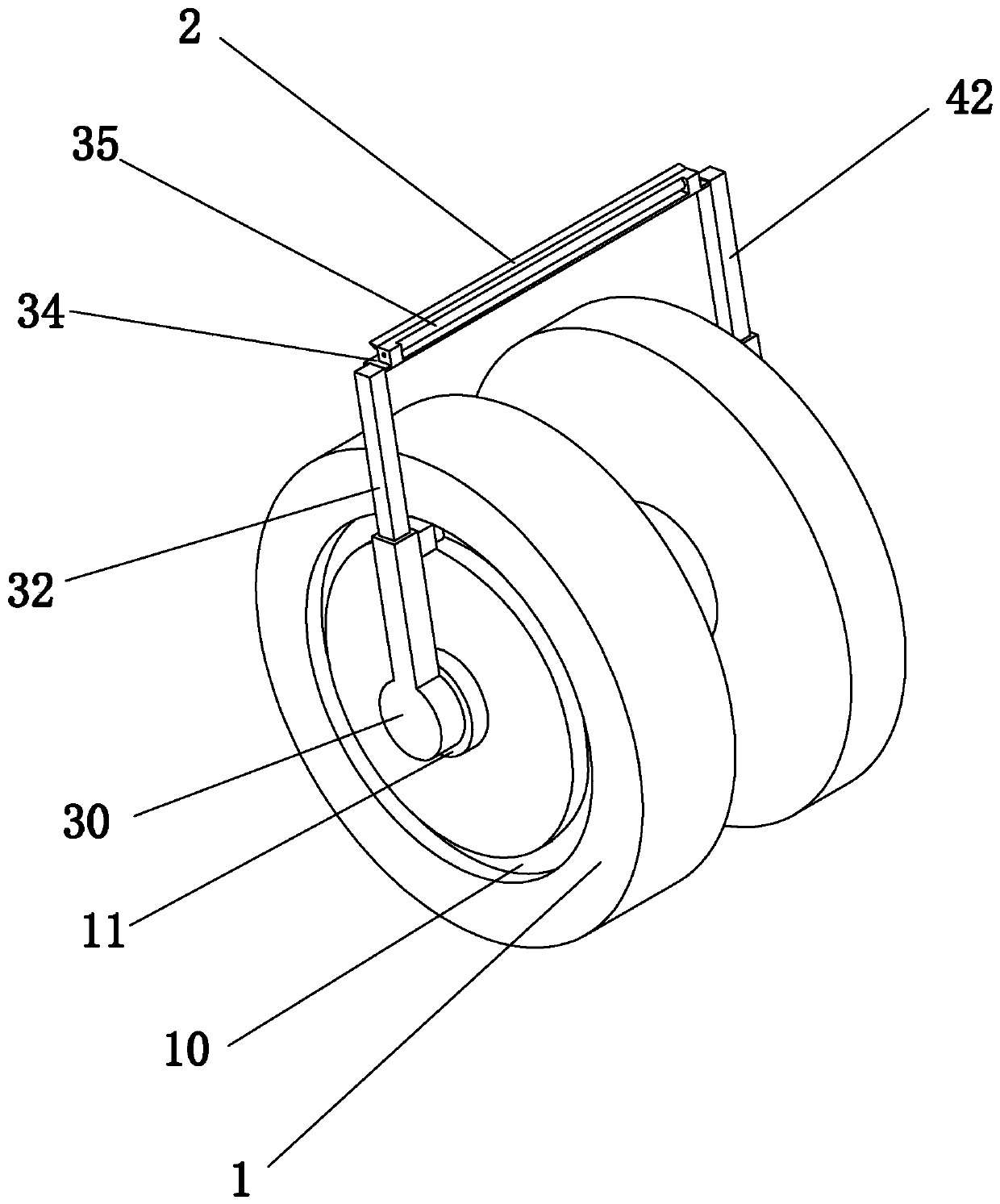 A tape cutter