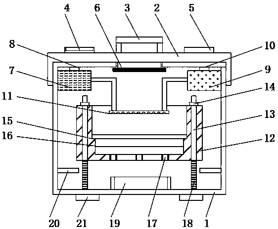 Medical instrument brushing equipment for ophthalmology department