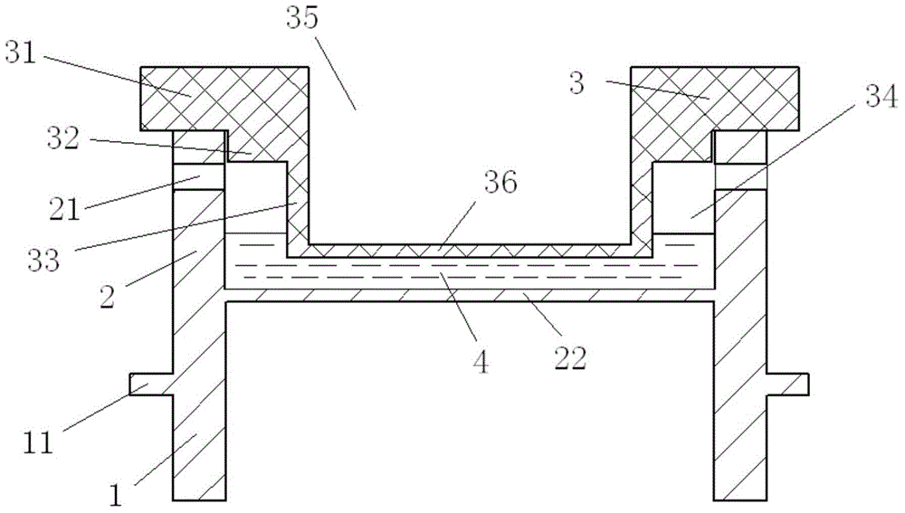 Laser flash method-based thermal diffusion coefficient test device and method