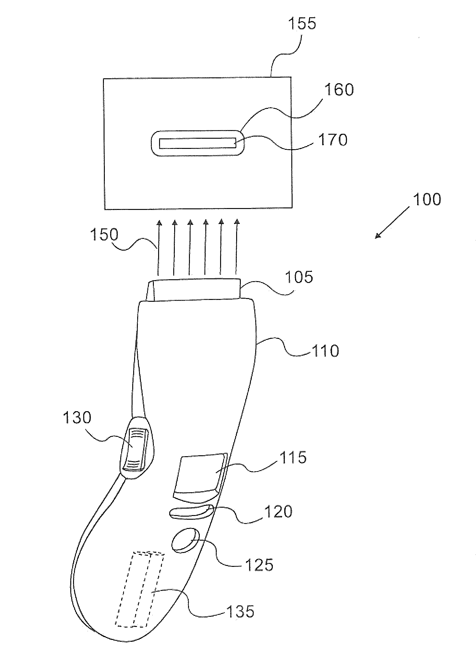 Handheld low-level laser therapy apparatus