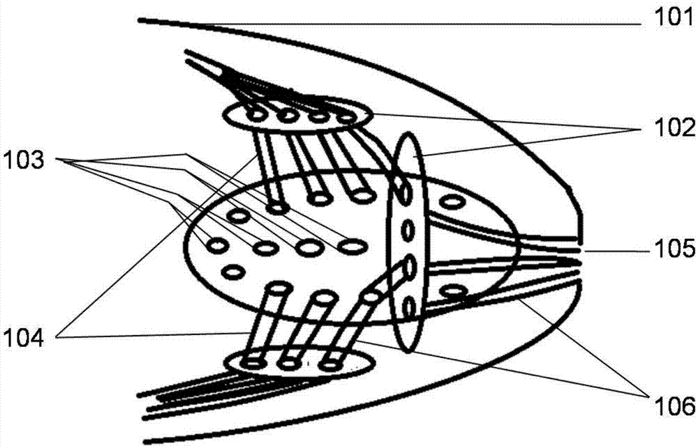 Breast implant three-dimensional structure and rapid forming method thereof