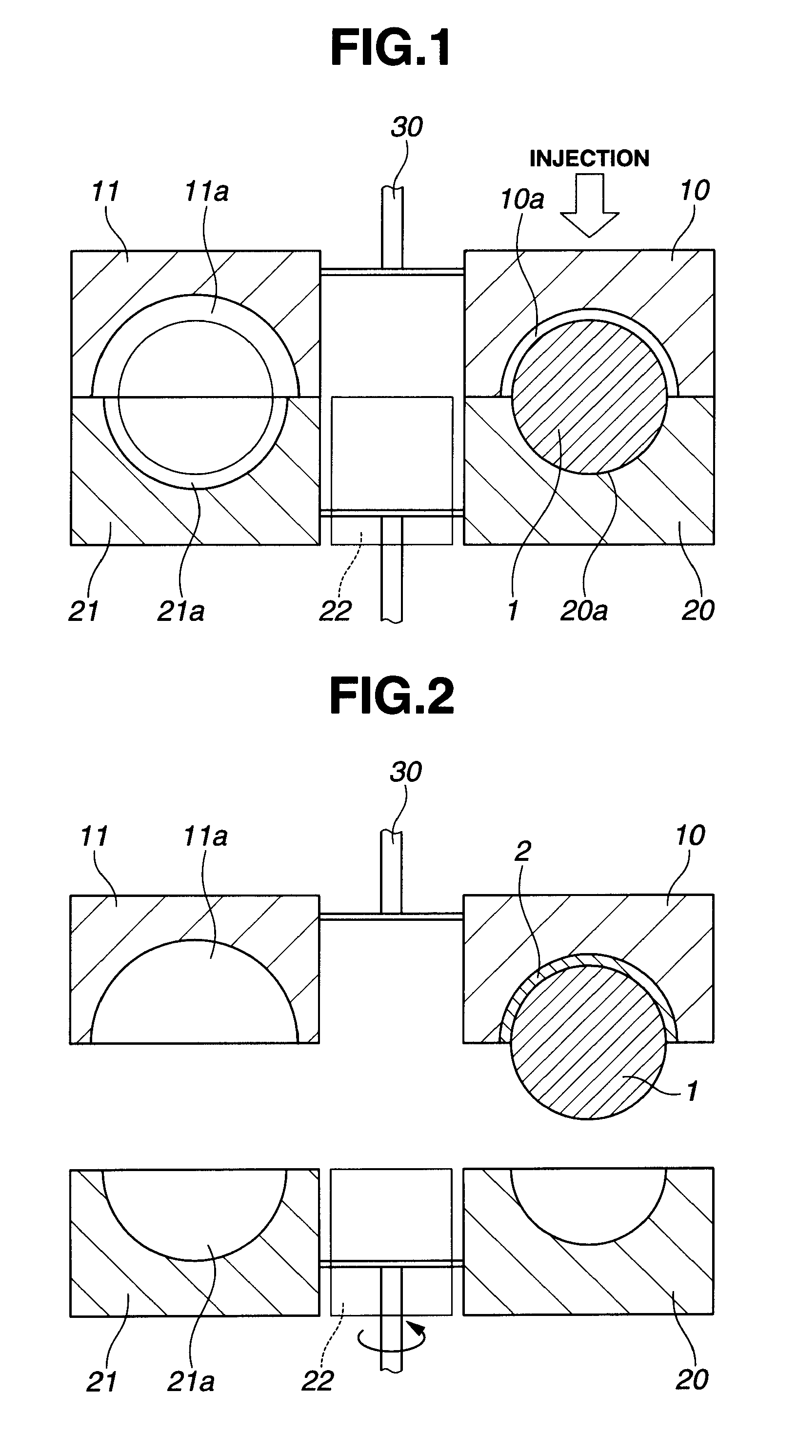 Method of manufacturing a golf ball