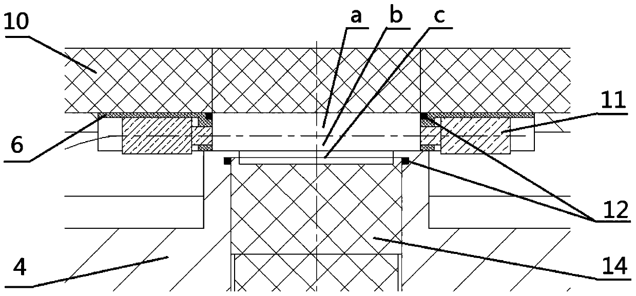 A surface microphone calibration device