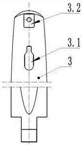 Integral window drilling tool