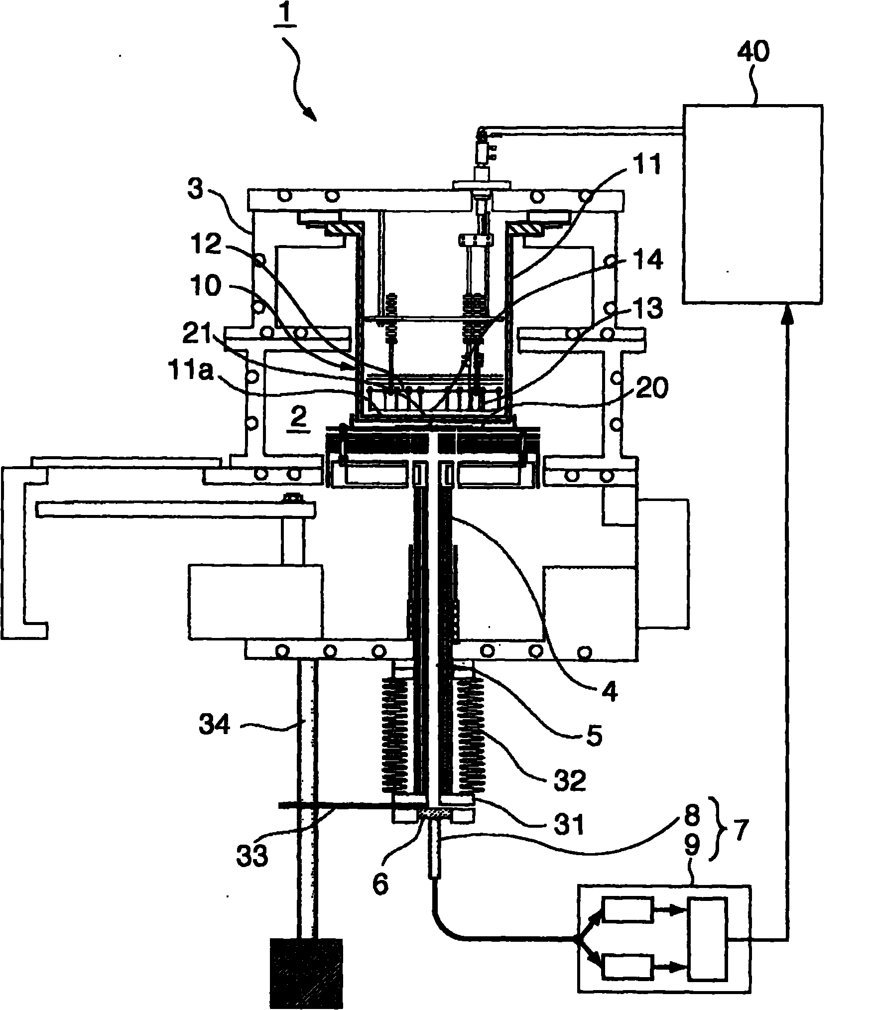 Temperature control method for heating apparatus