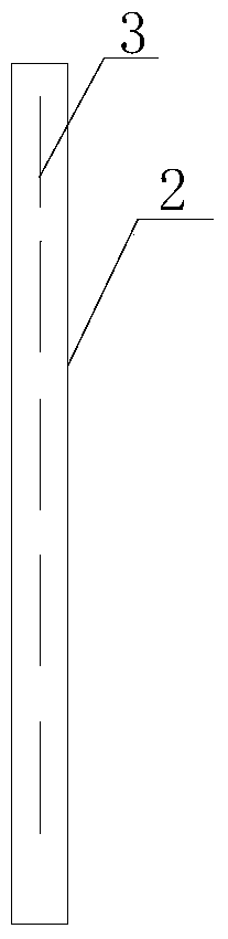 Waterproof structure with slotted hollow elastic tubes embedded in cement concrete pavement joints