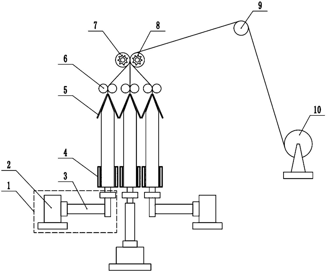 Seasoning bag raw material film and production method