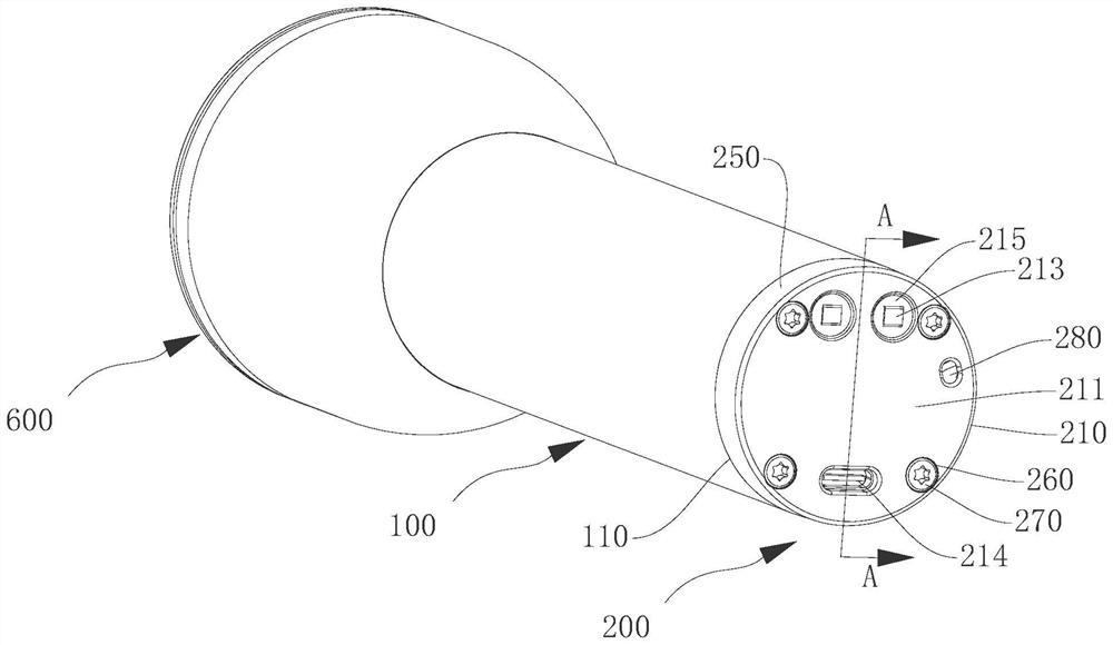 Tail cover and tail cover assembly