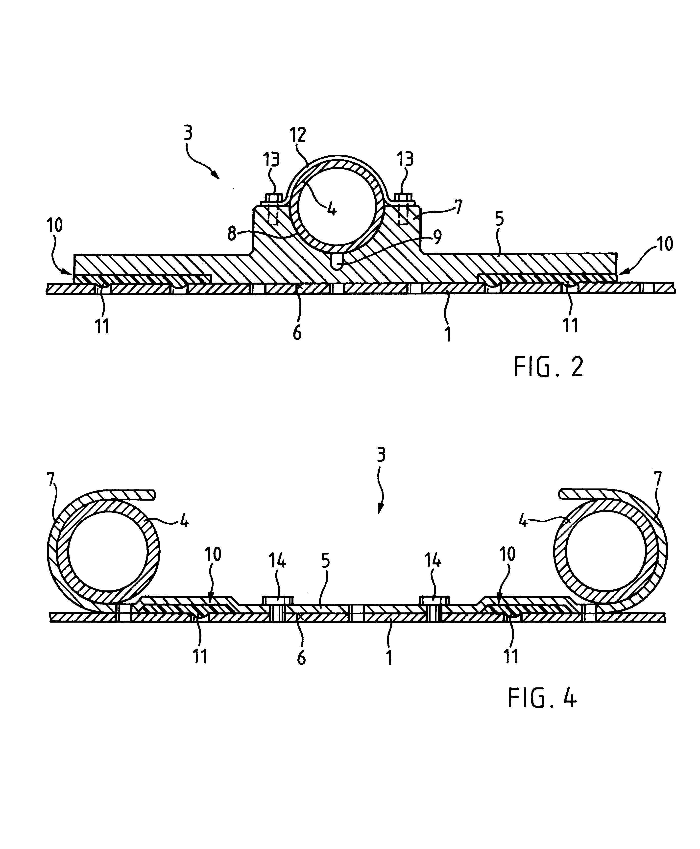 Contact element and ceiling element for a heating and cooling ceiling