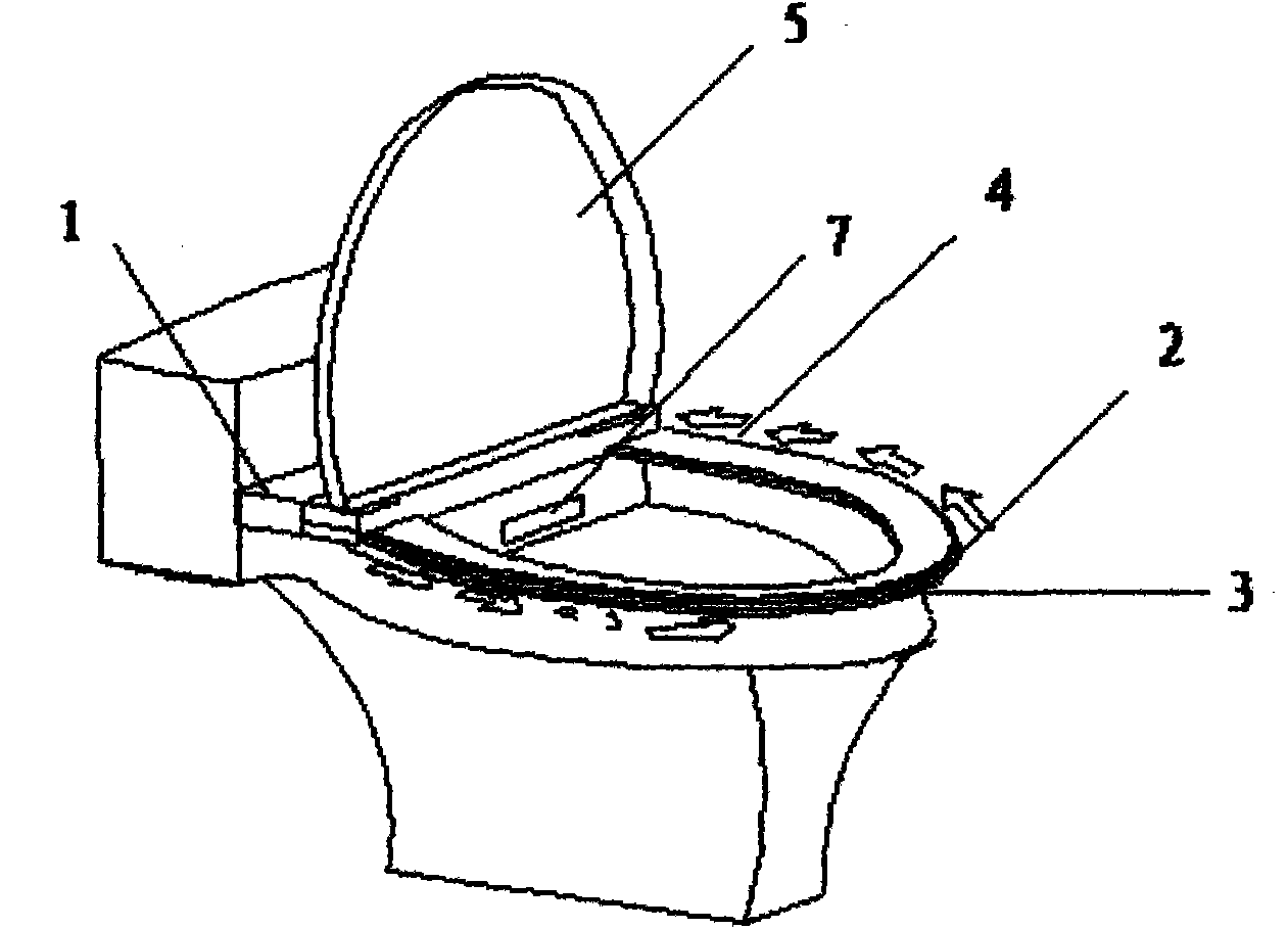 Intelligent toilet pad