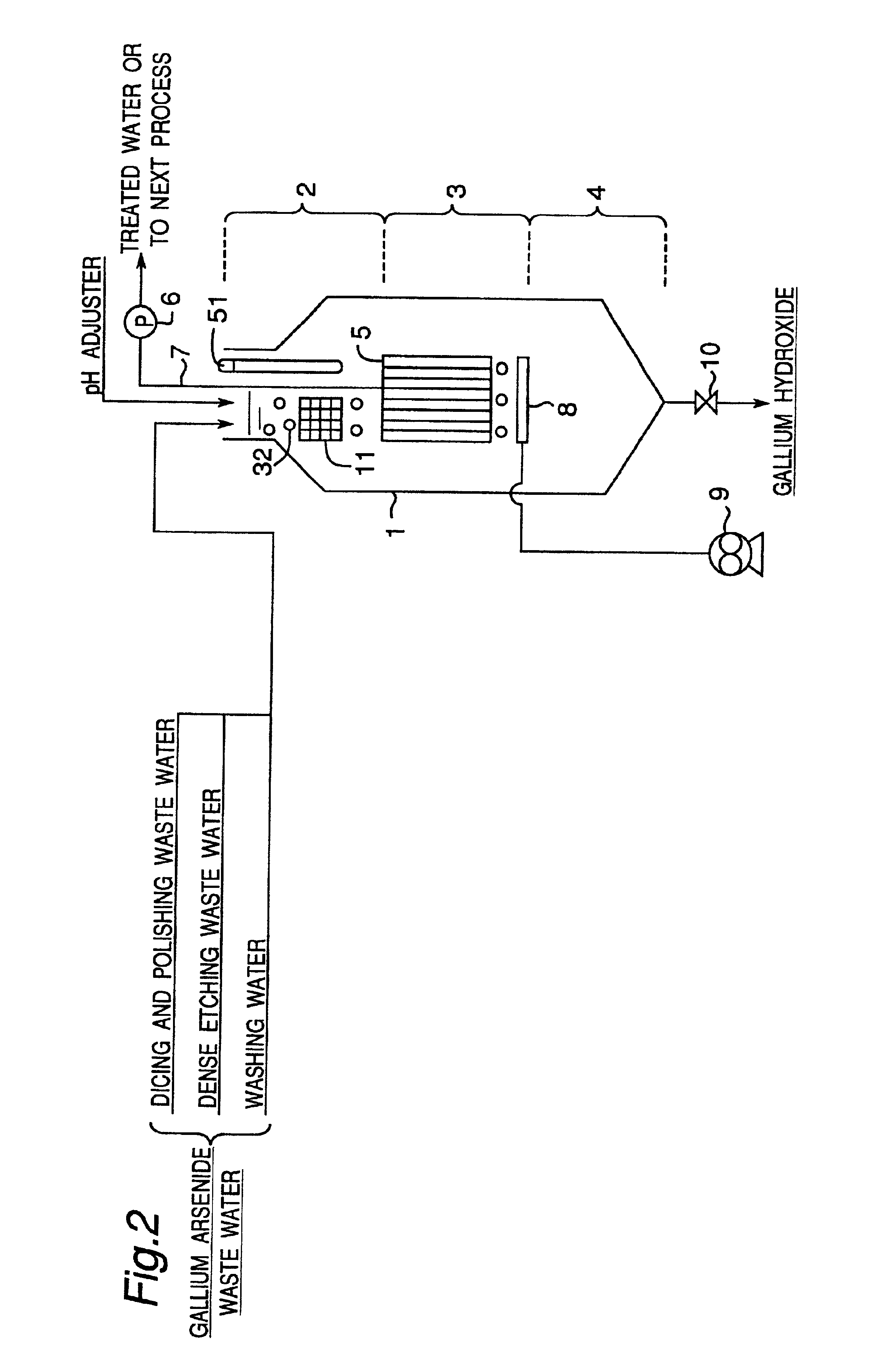 Metal containing waste water treatment method and metal containing waste water treatment equipment