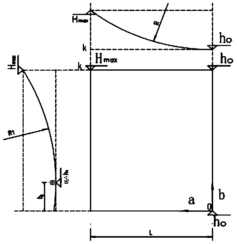 Method for measuring and controlling elevation location of curved concrete bridge deck nodes