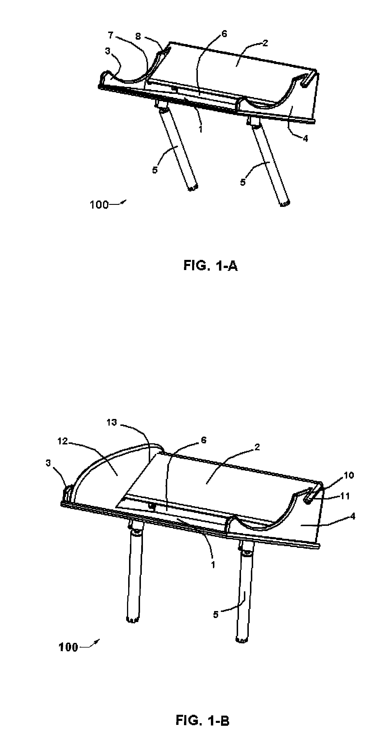 Fish cleaning and filleting device