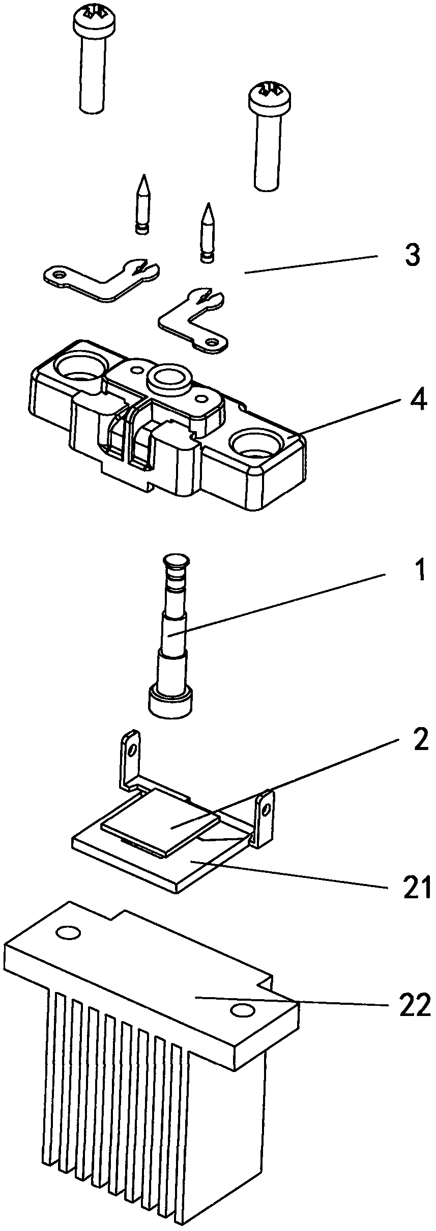 Water particle generating device