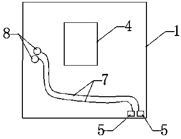 A camera module signal wiring method