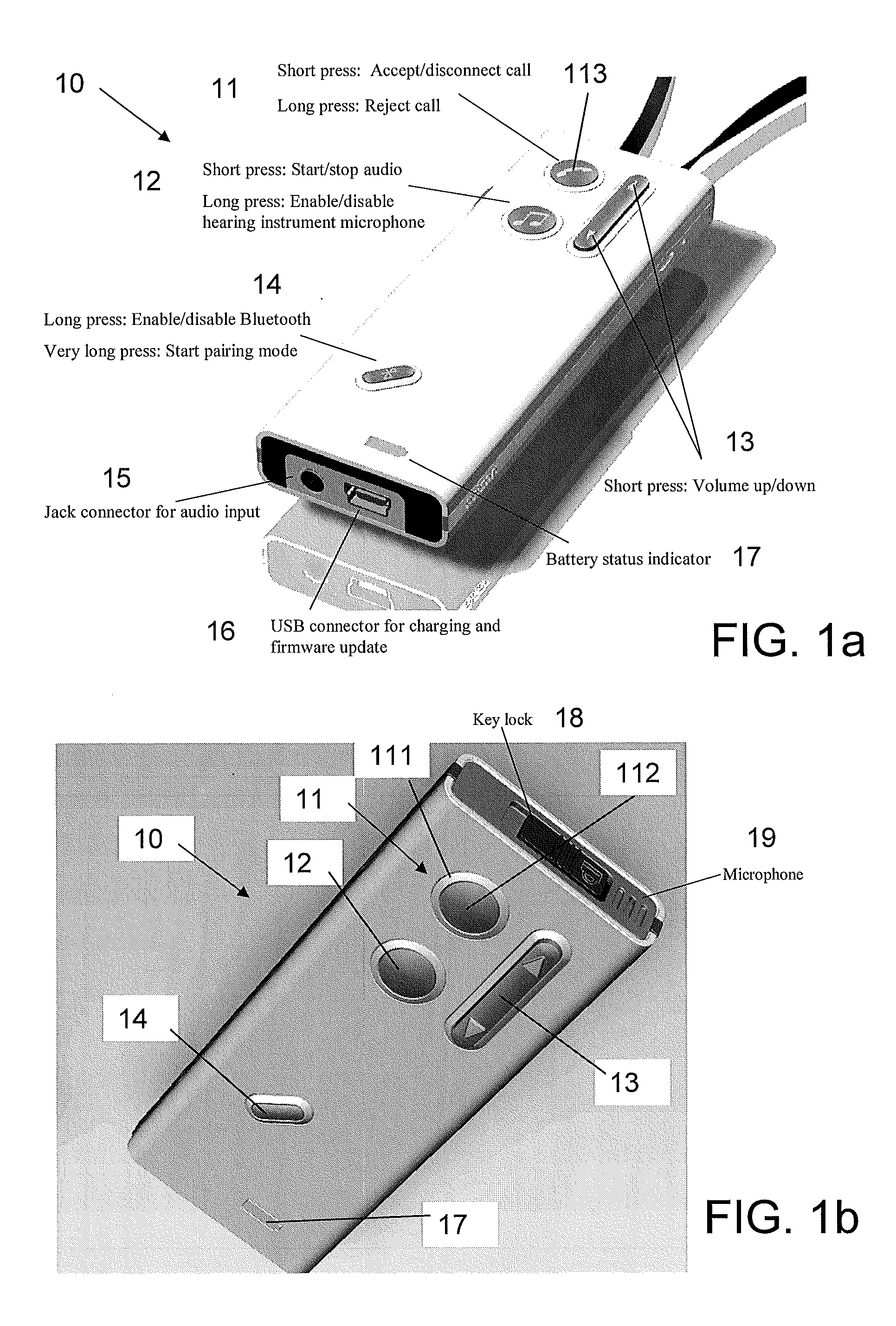 User interface for a communications device
