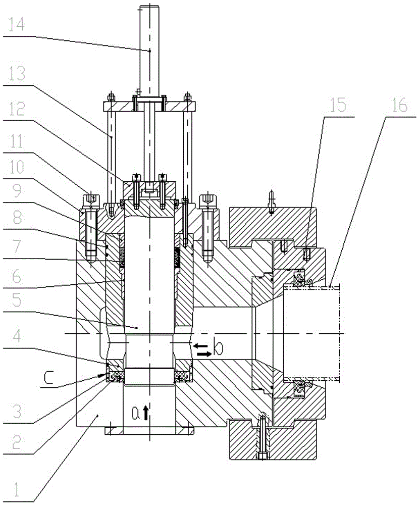 Ultra-high pressure and large flow filling or perfusion valve